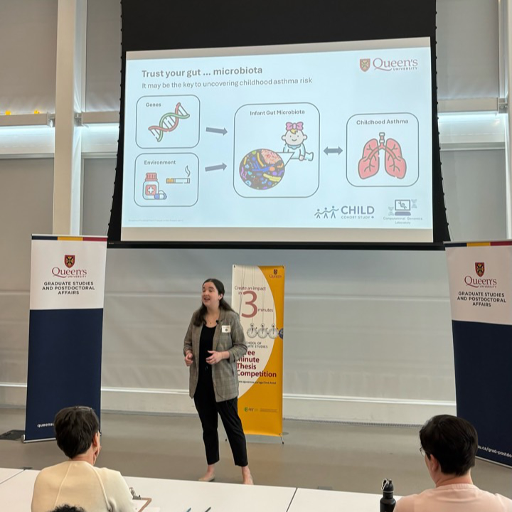 Sara presenting