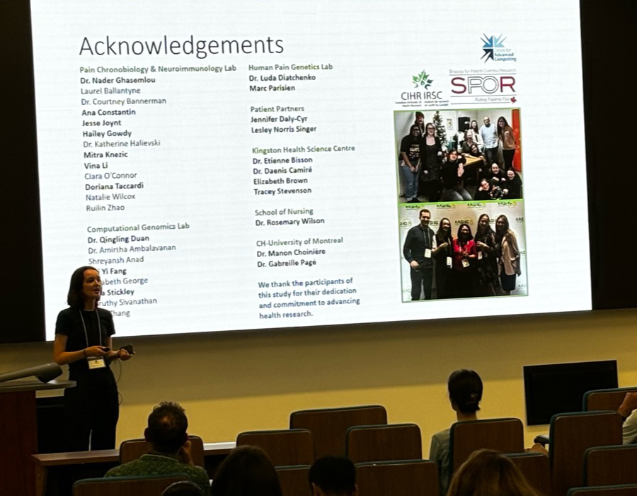 Amanda presenting